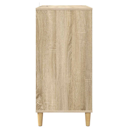 Platenspeler Steun Sonoma Eiken 71 x 39,5 x 83 cm Bewerkt hout
