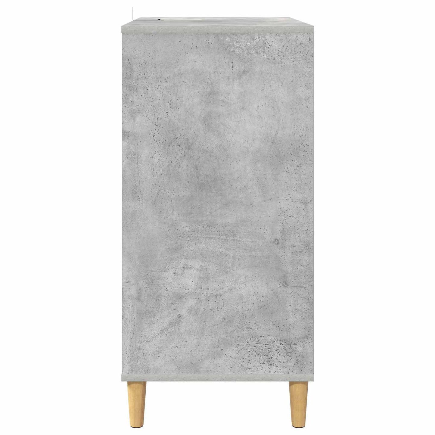 Platenspeler Steun Betongrijs 71 x 39,5 x 83 cm Bewerkt hout