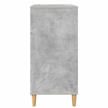 Platenspeler Steun Betongrijs 71 x 39,5 x 83 cm Bewerkt hout