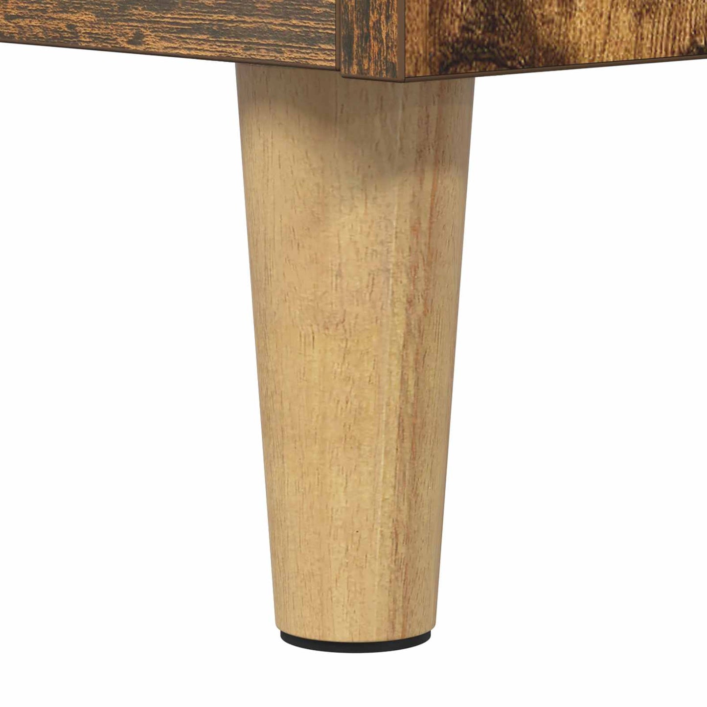 Platenspeler Steun Gerookt eiken 71 x 39,5 x 83 cm Bewerkt hout