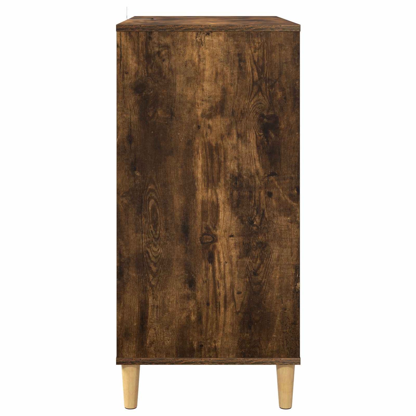 Platenspeler Steun Gerookt eiken 71 x 39,5 x 83 cm Bewerkt hout