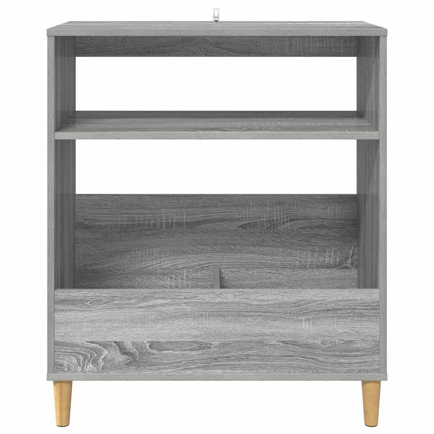 Platenspeler Steun Grijs Sonoma 71 x 39,5 x 83 cm Bewerkt hout