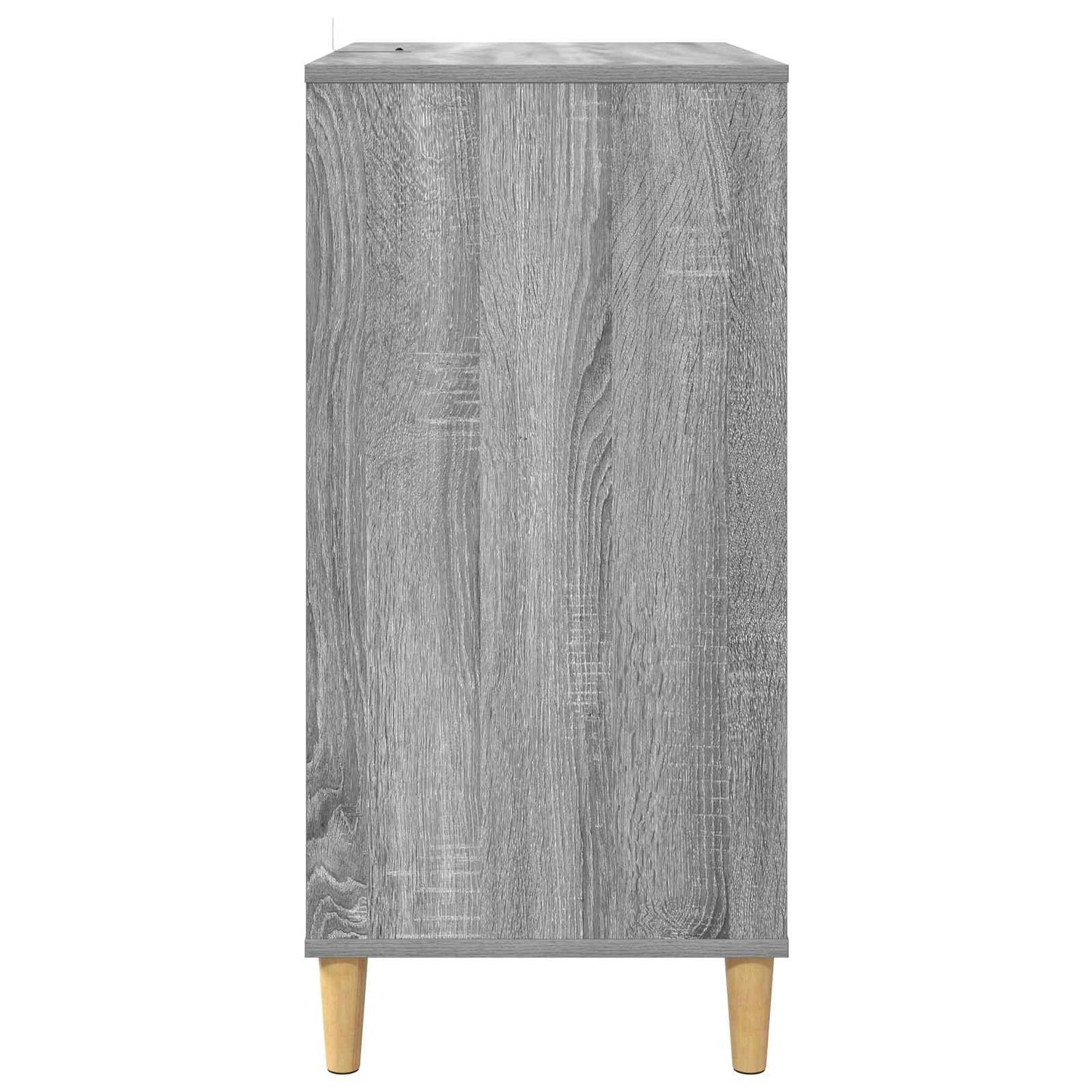 Platenspeler Steun Grijs Sonoma 71 x 39,5 x 83 cm Bewerkt hout