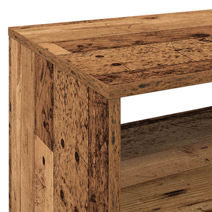 Platenspeler Steun Eikenhout 71 x 39,5 x 83 cm Bewerkt hout