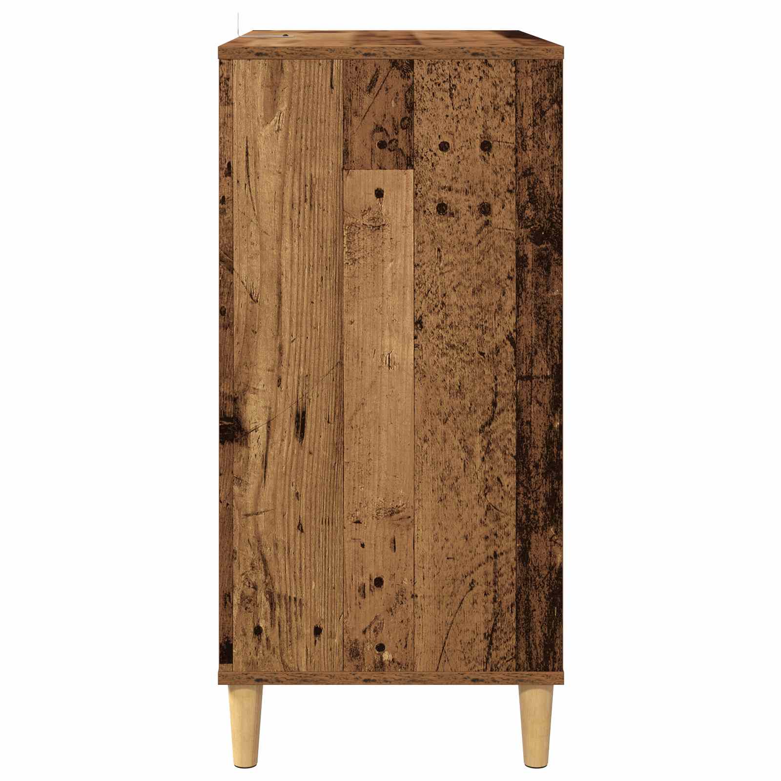 Platenspeler Steun Eikenhout 71 x 39,5 x 83 cm Bewerkt hout