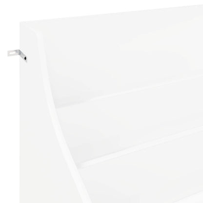 Mediaschappen Wit 70,5 x 46 x 112 cm Bewerkt hout