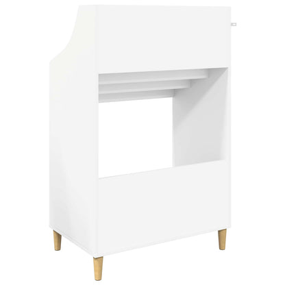 Mediaschappen Wit 70,5 x 46 x 112 cm Bewerkt hout