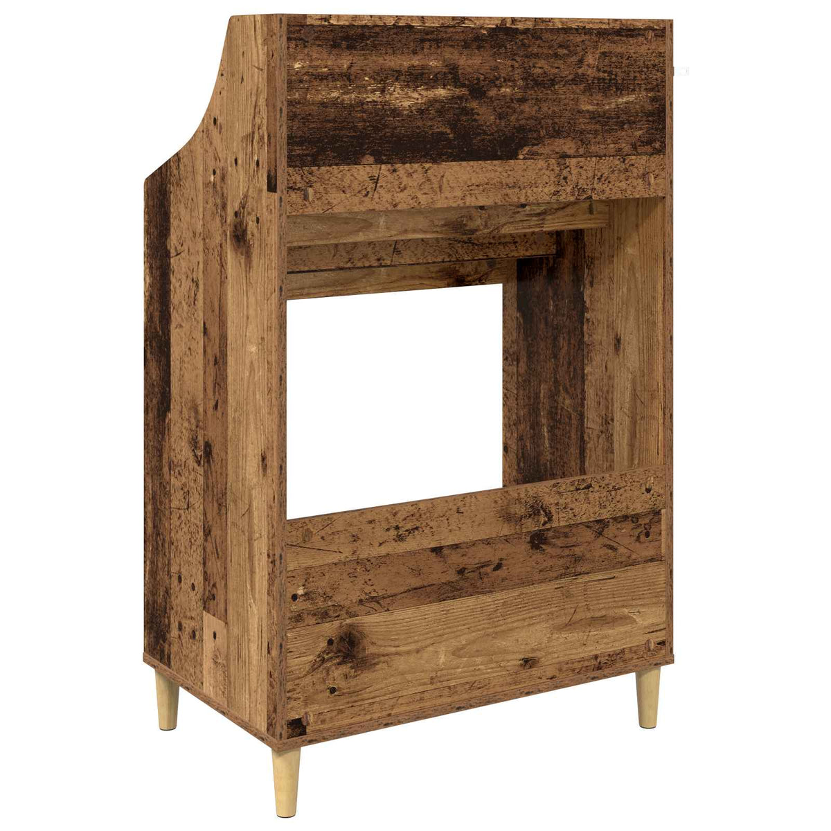 Mediaschappen Oud hout 70,5 x 46 x 112 cm Bewerkt hout