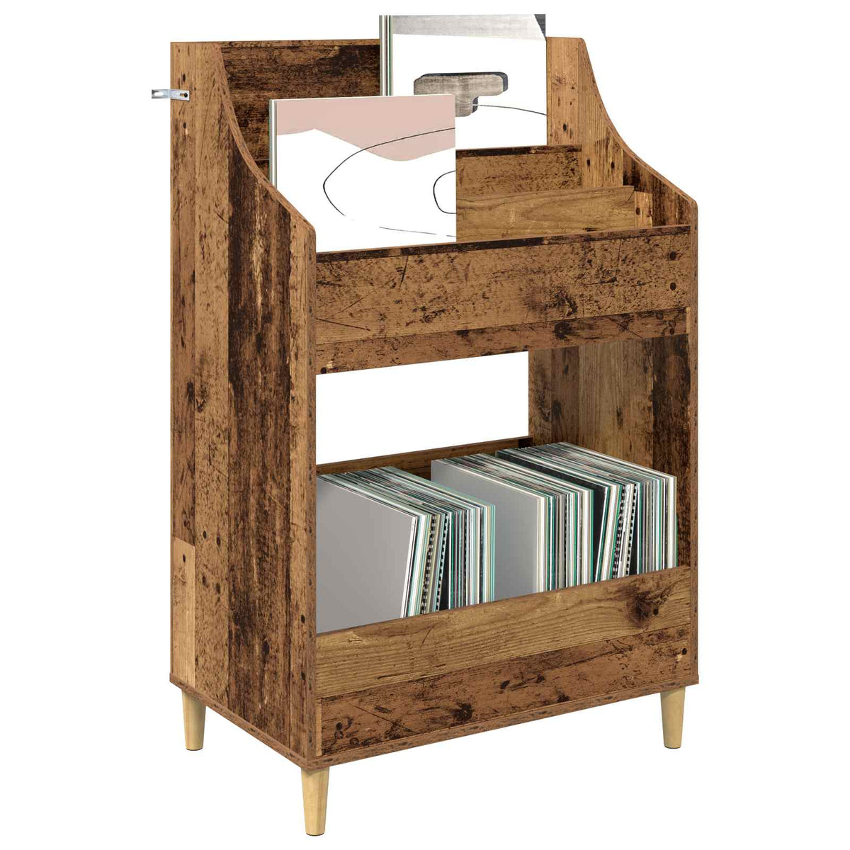 Mediaschappen Oud hout 70,5 x 46 x 112 cm Bewerkt hout