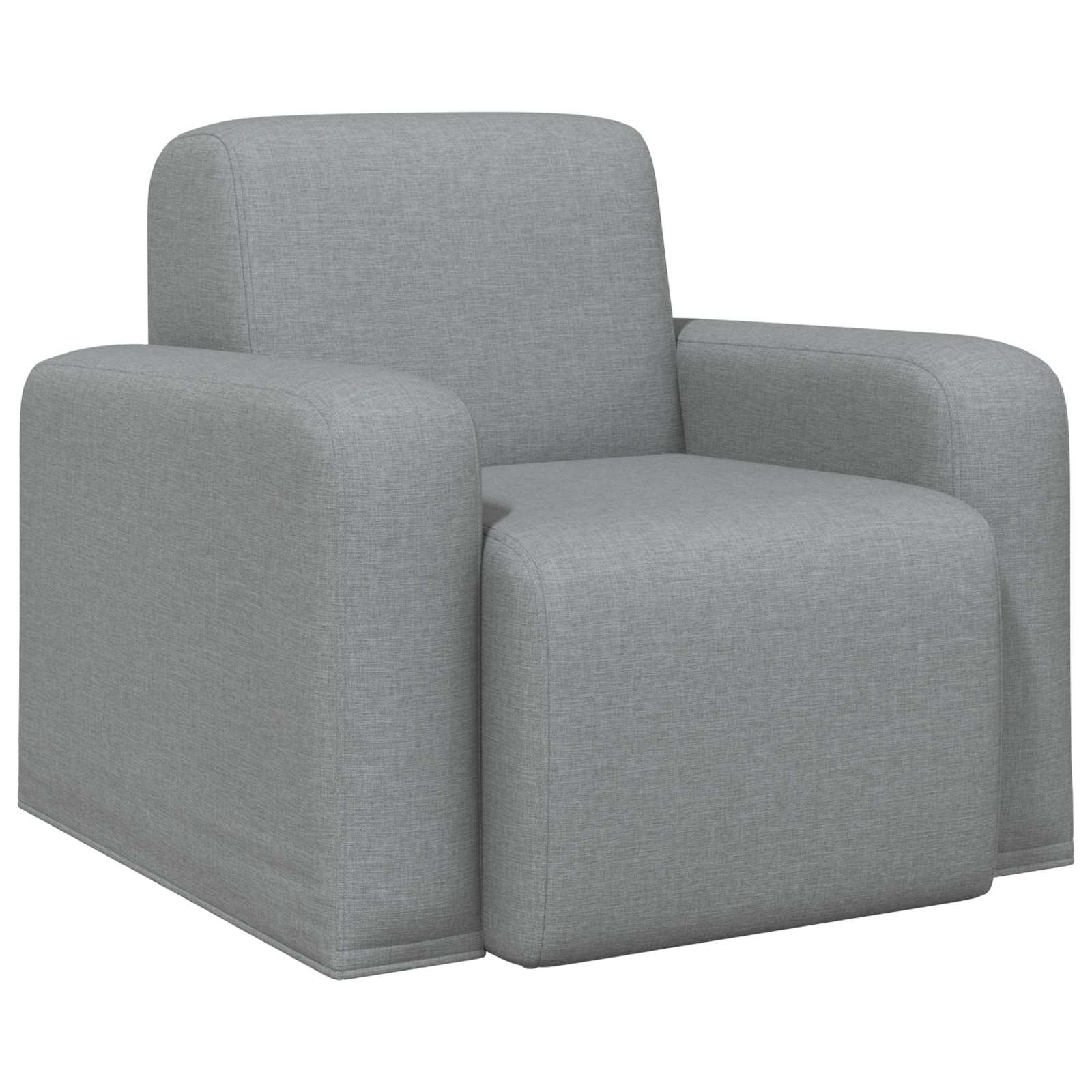 Fauteuil Lichtgrijs Stof