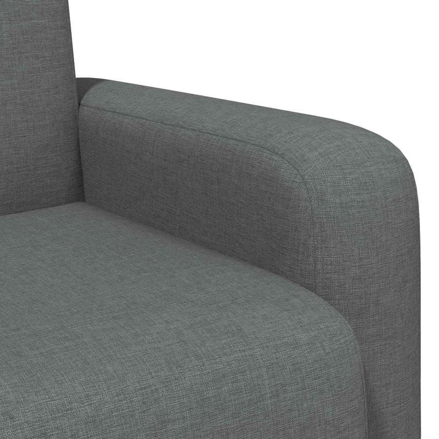 Fauteuil Donkergrijs Stof