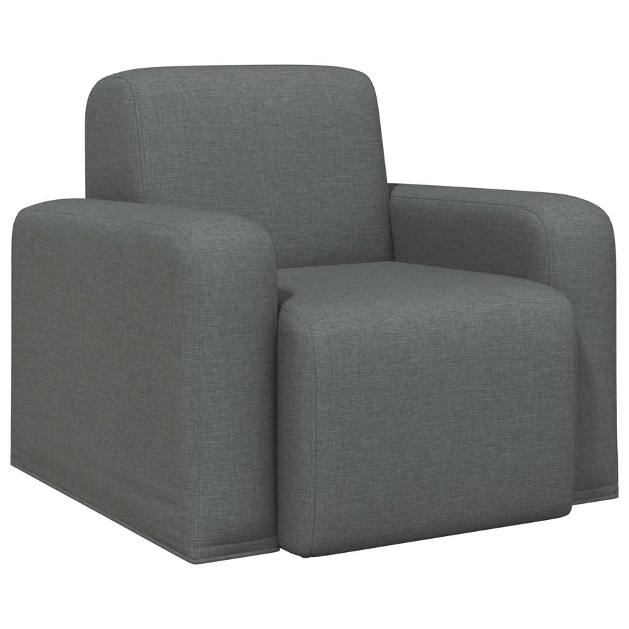 Fauteuil Donkergrijs Stof