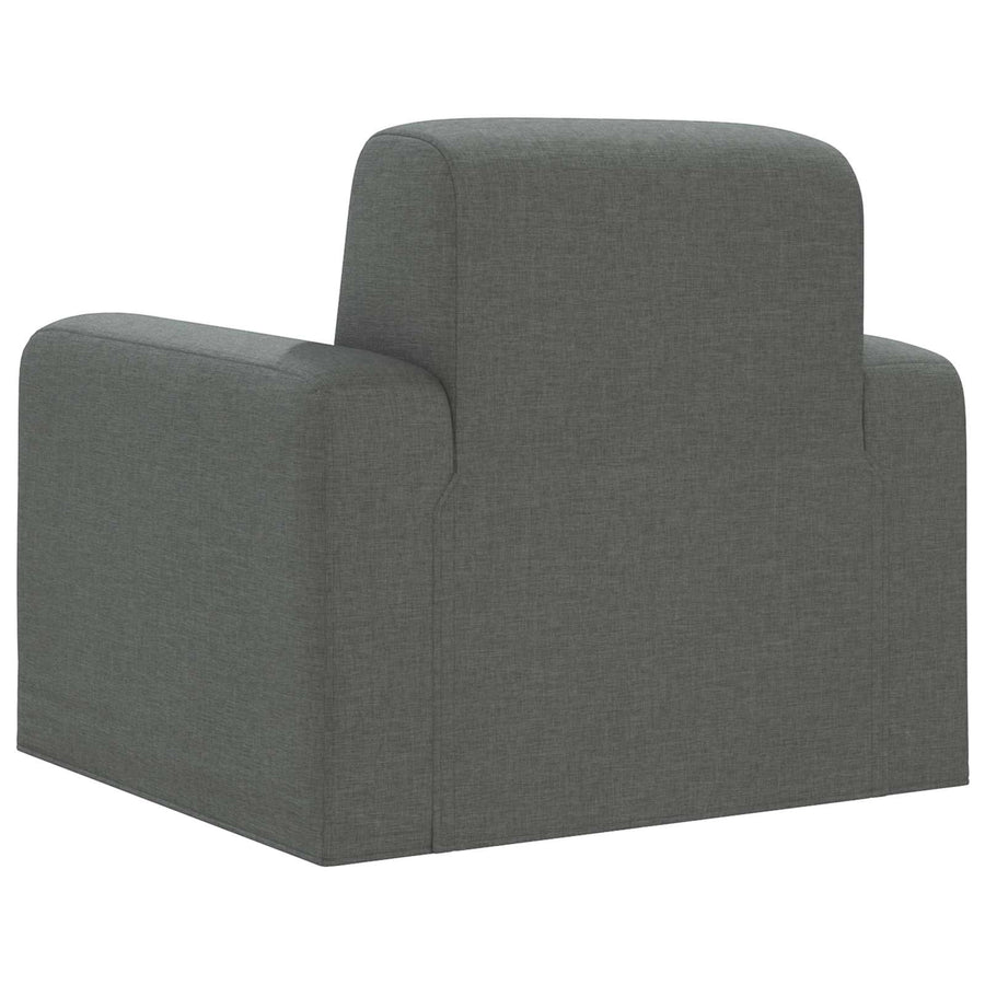 Fauteuil Donkergrijs Stof