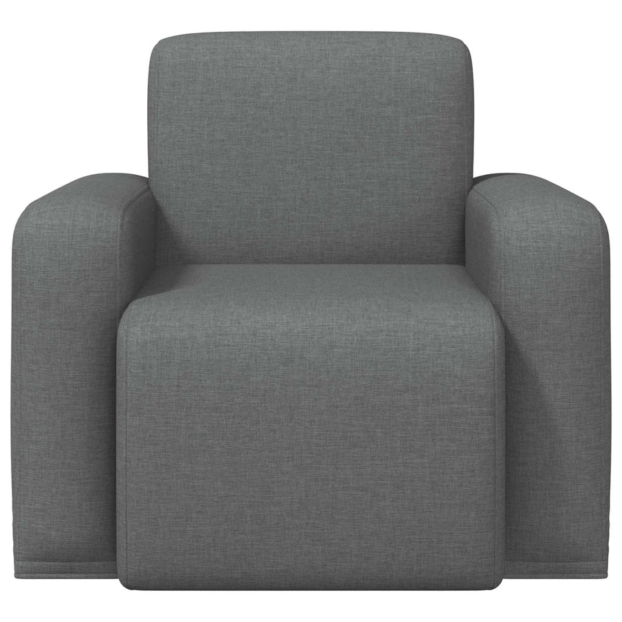 Fauteuil Donkergrijs Stof