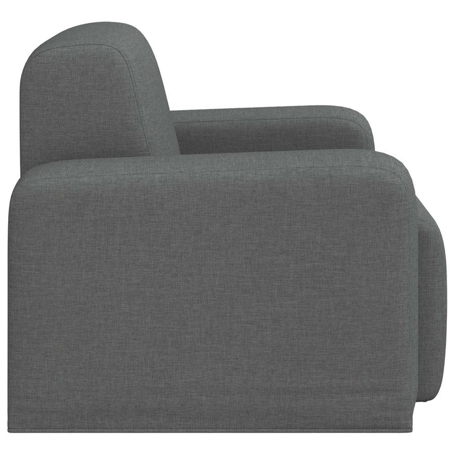 Fauteuil Donkergrijs Stof