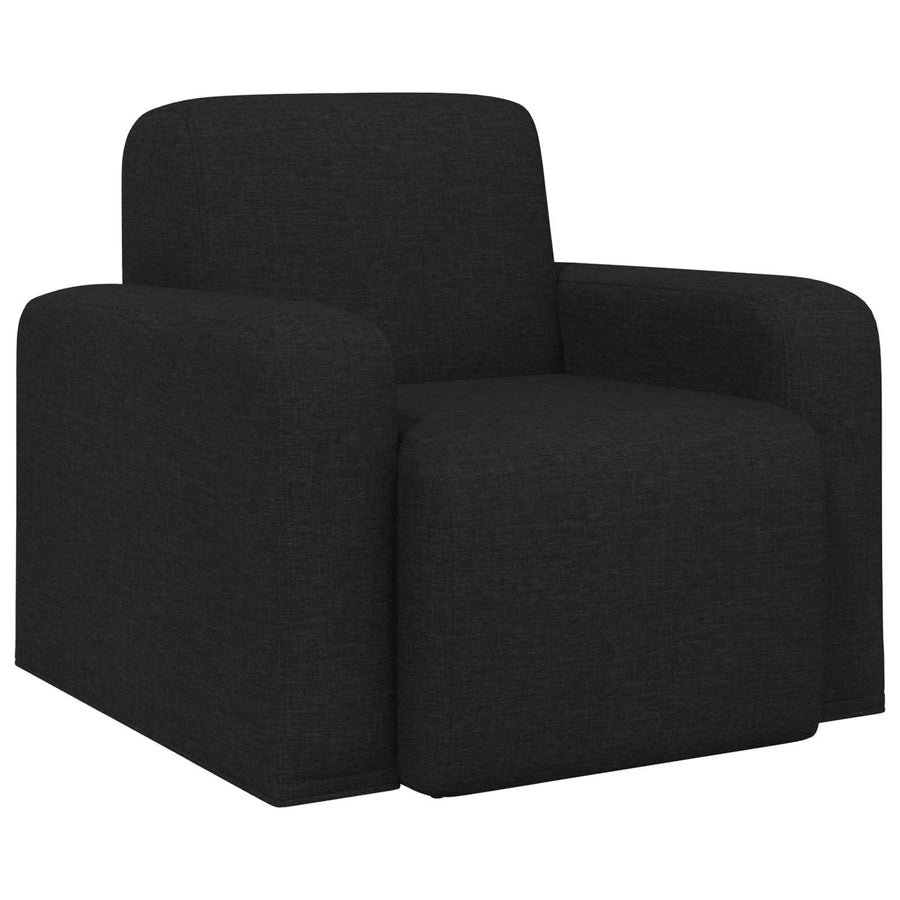 Fauteuil Zwart Stof