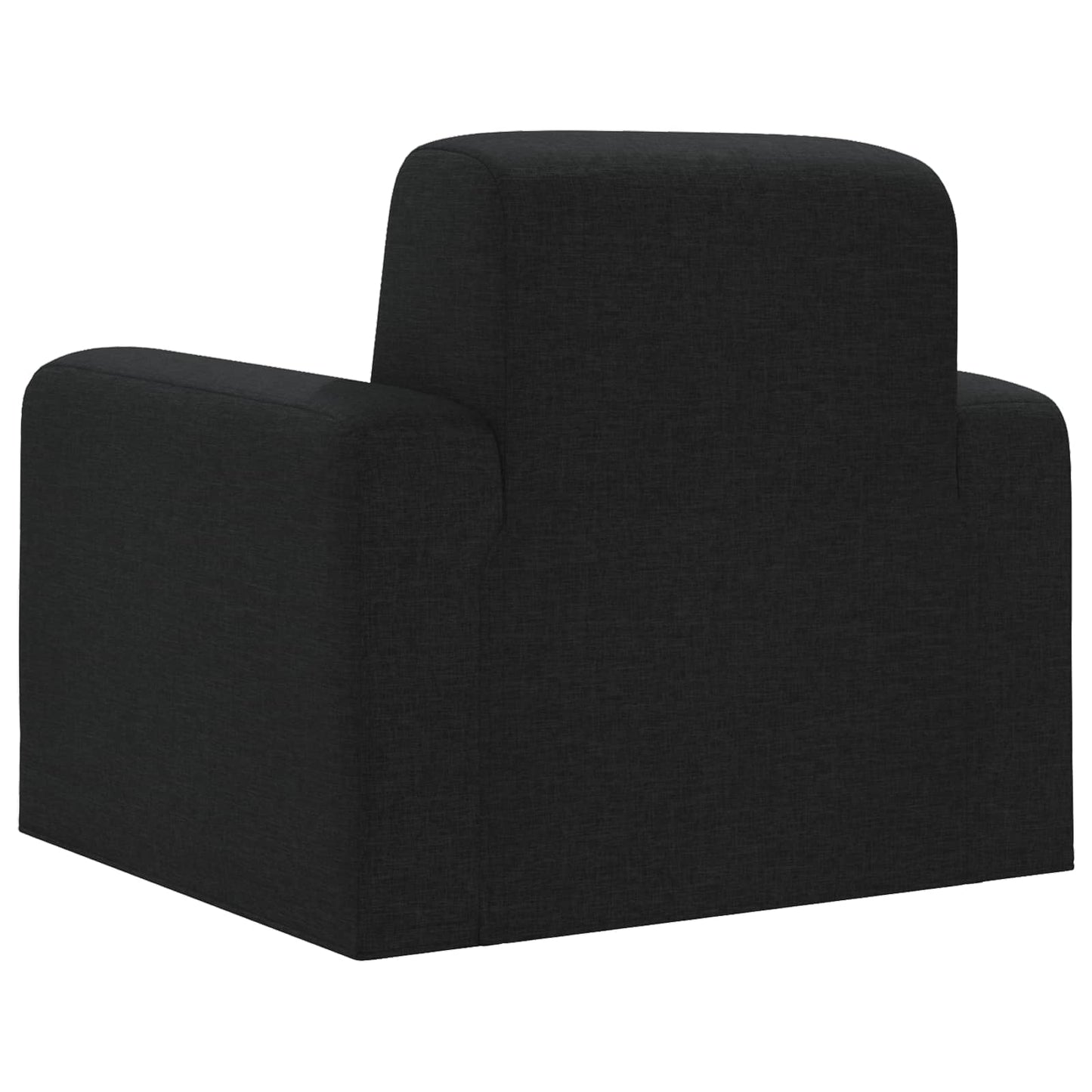 Fauteuil Zwart Stof