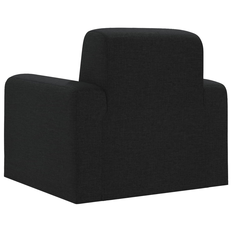 Fauteuil Zwart Stof