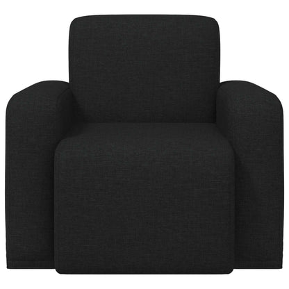 Fauteuil Zwart Stof