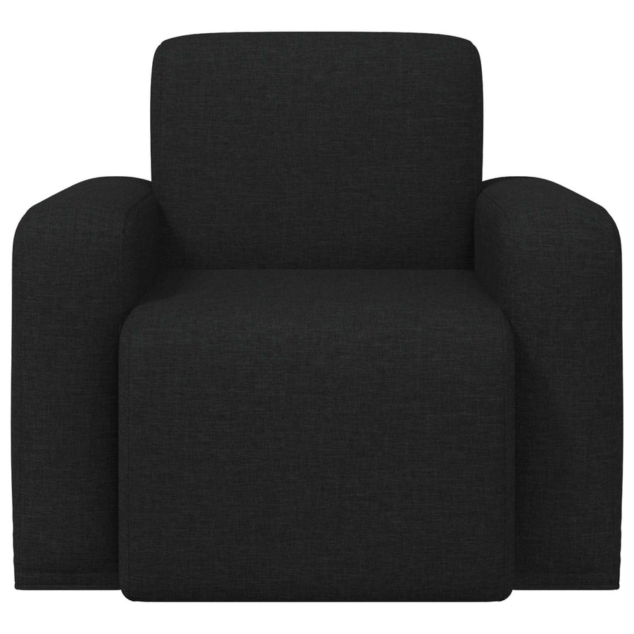 Fauteuil Zwart Stof