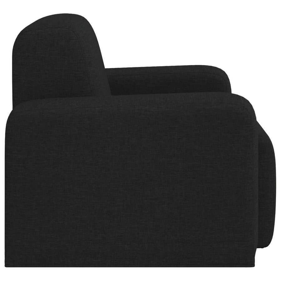 Fauteuil Zwart Stof