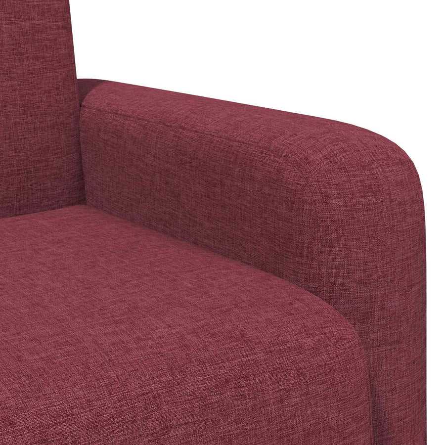 Fauteuil Wijnrood Stof