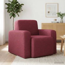 Fauteuil Wijnrood Stof