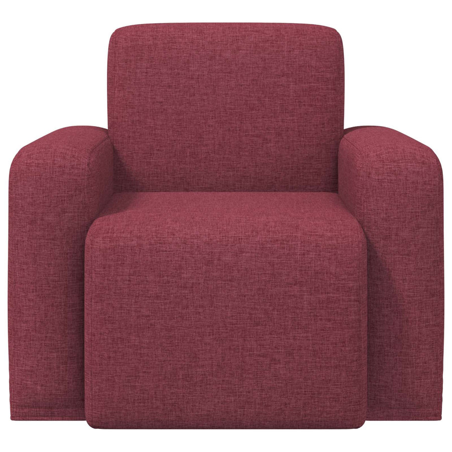 Fauteuil Wijnrood Stof