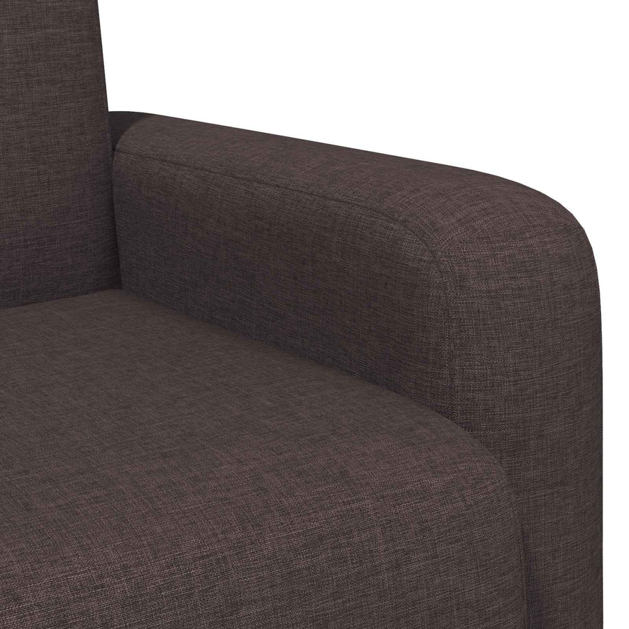 Fauteuil Donkerbruin Stof
