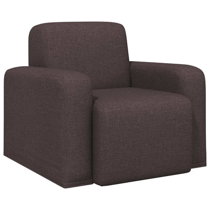 Fauteuil Donkerbruin Stof