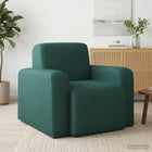 Fauteuil Donkergroen Stof