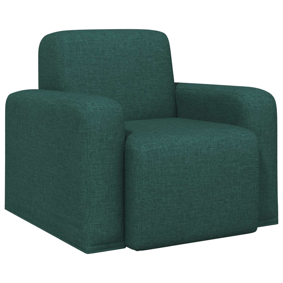 Fauteuil Donkergroen Stof
