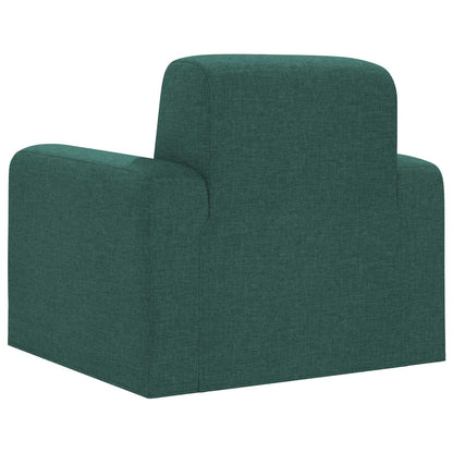 Fauteuil Donkergroen Stof