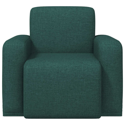 Fauteuil Donkergroen Stof
