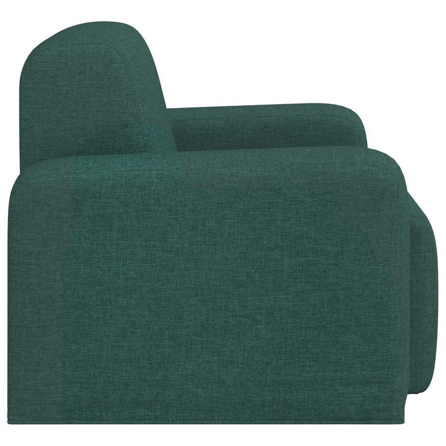 Fauteuil Donkergroen Stof