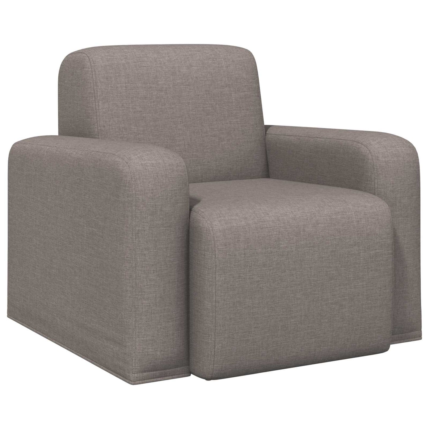 Fauteuil Taupe Stof