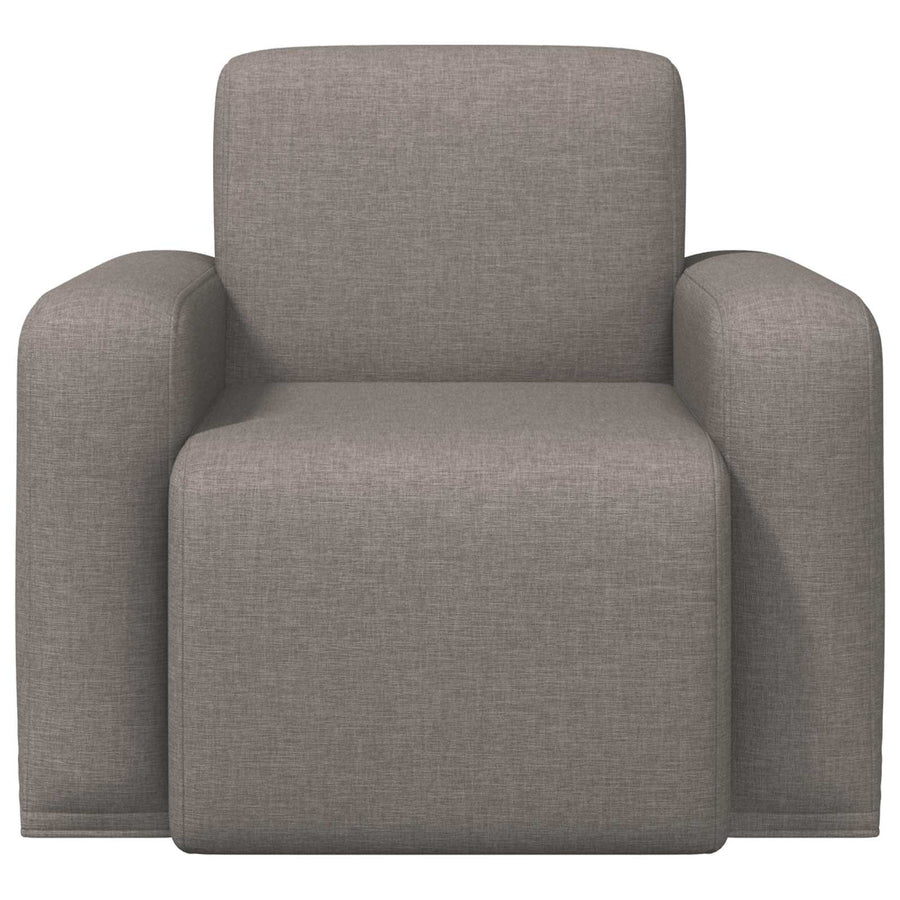 Fauteuil Taupe Stof