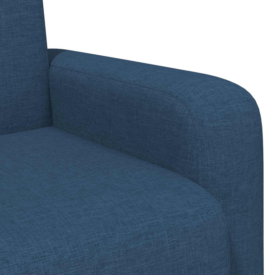 Fauteuil Blauw Stof