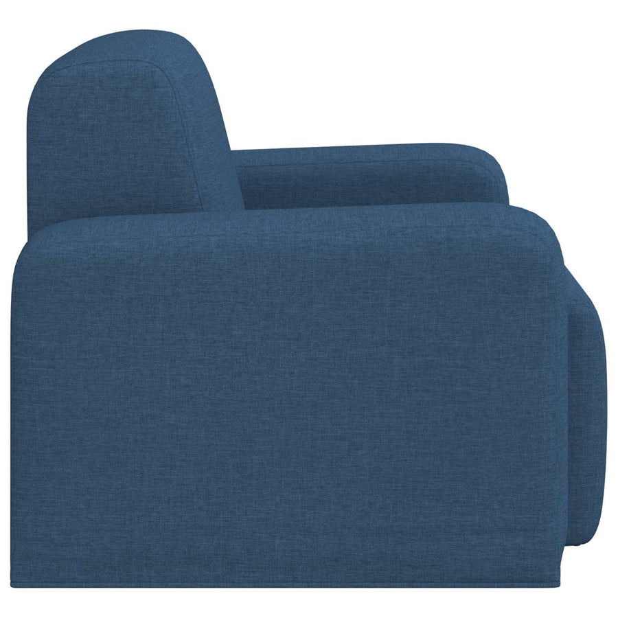 Fauteuil Blauw Stof