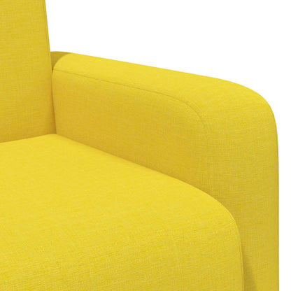 Fauteuil Lichtgeel Stof