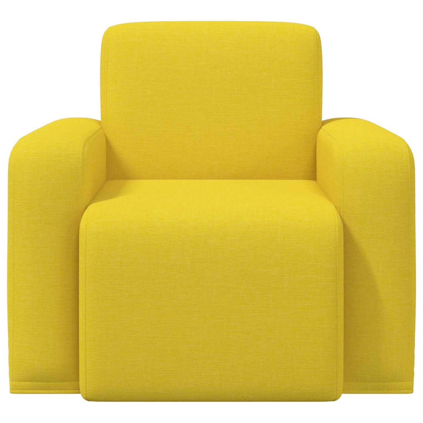 Fauteuil Lichtgeel Stof