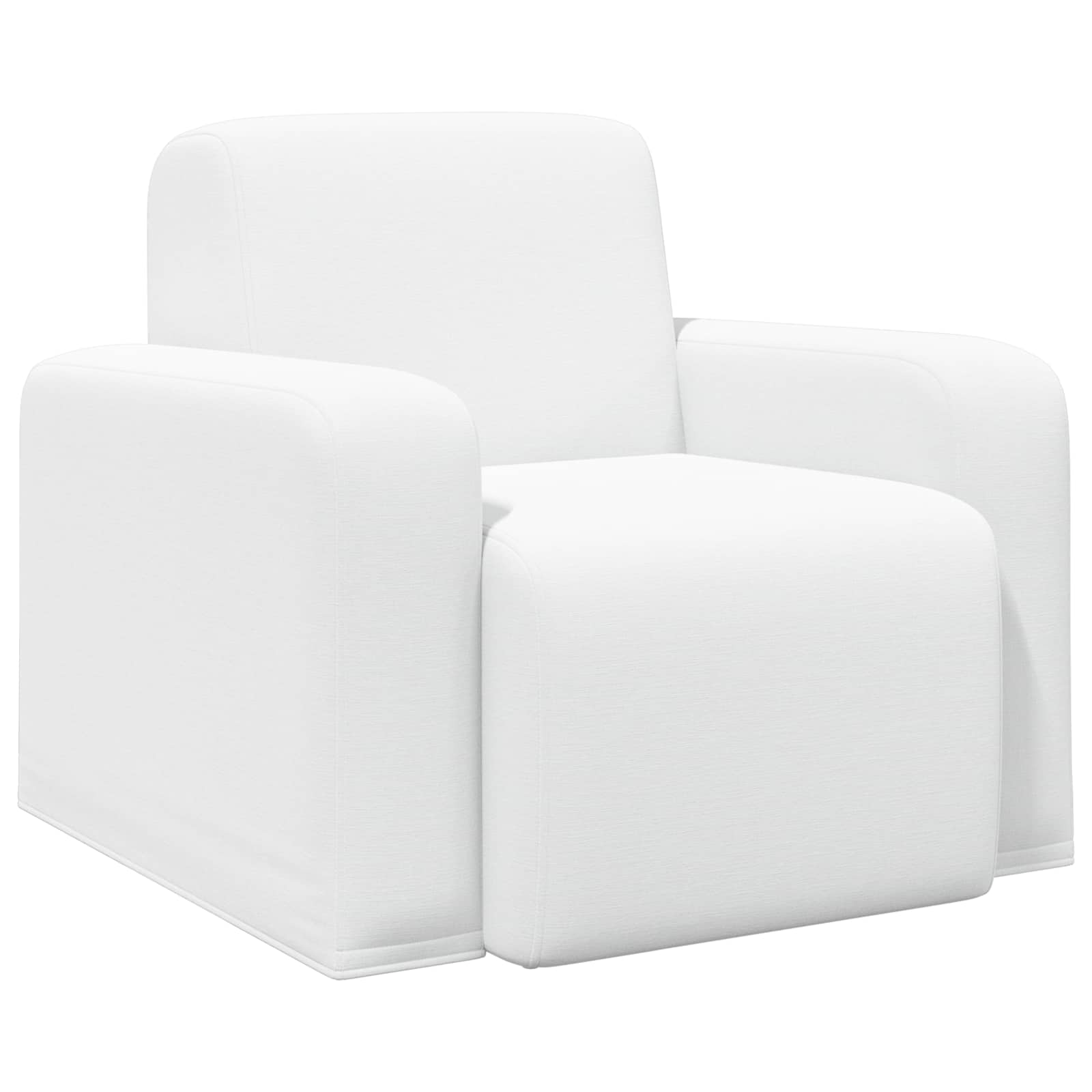 Fauteuil Wit Stof