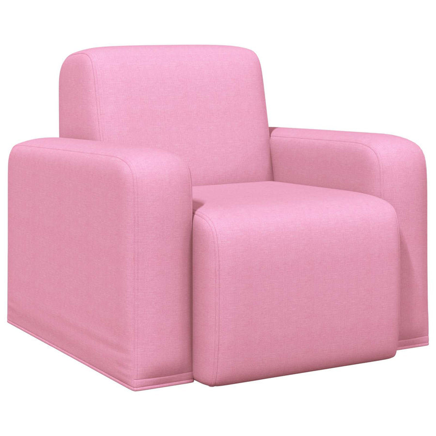 Fauteuil Roze Stof