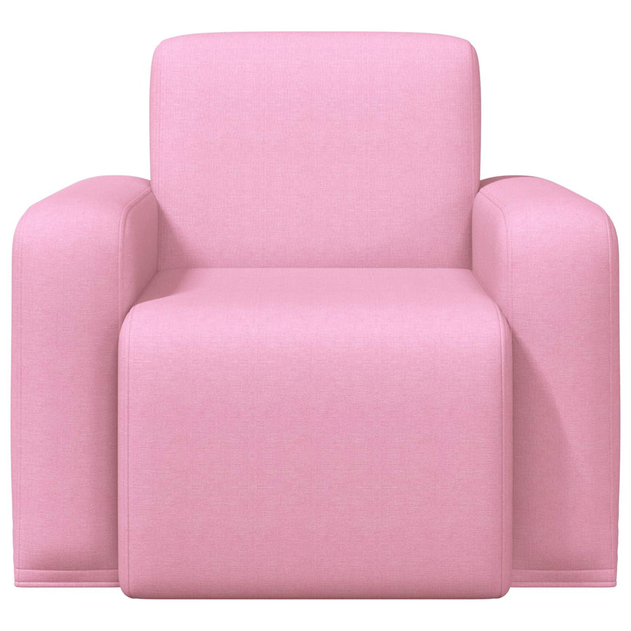 Fauteuil Roze Stof