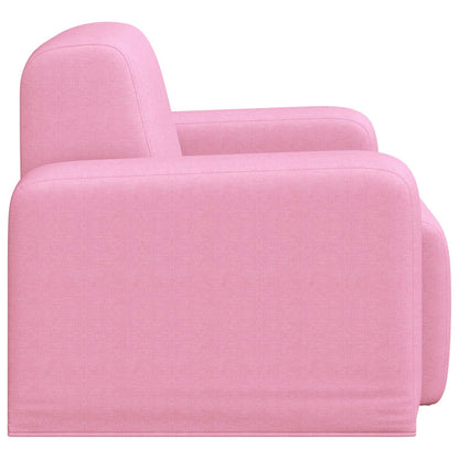 Fauteuil Roze Stof