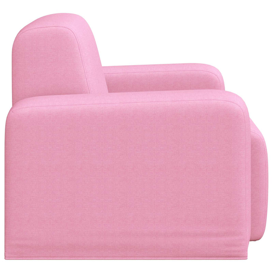 Fauteuil Roze Stof