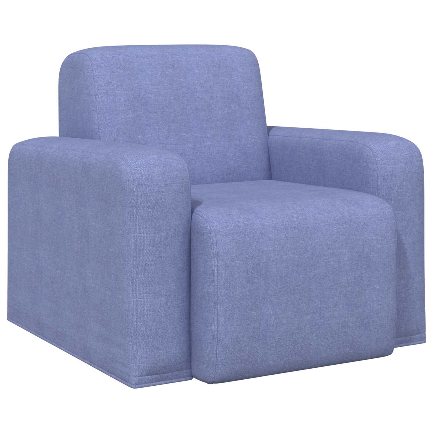 Fauteuil Jeans Blauw Stof
