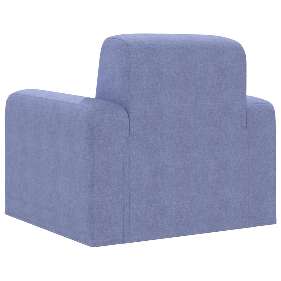 Fauteuil Jeans Blauw Stof