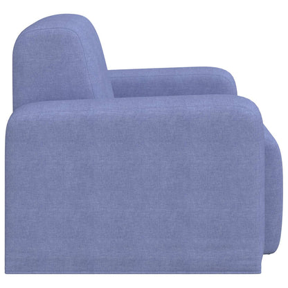 Fauteuil Jeans Blauw Stof