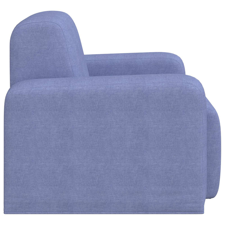 Fauteuil Jeans Blauw Stof